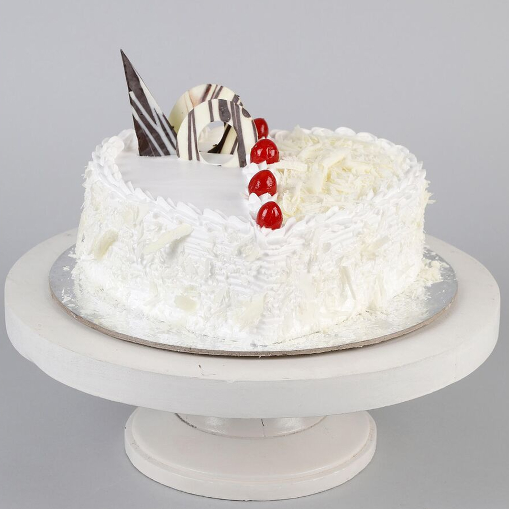White Forest Flavoured Cake- 1 kg